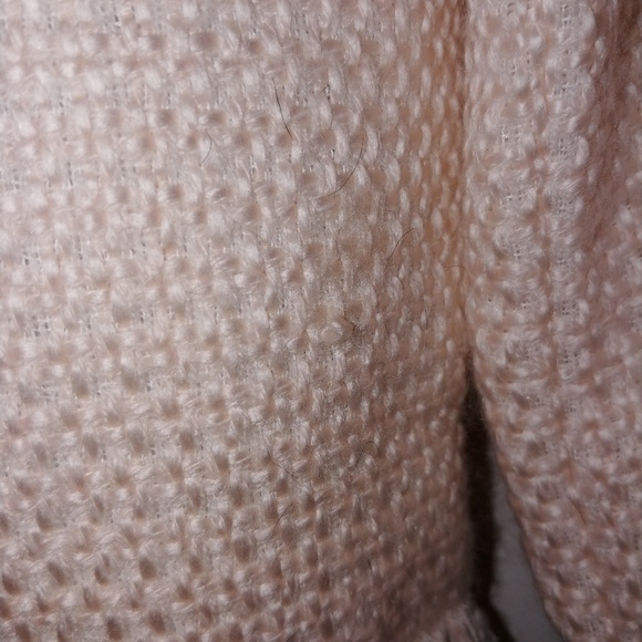 COLDWATER CREEK PALE PINK TWEED JACKET - Picture 3 of 5